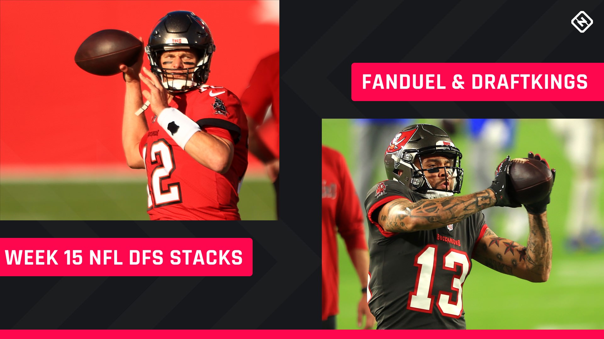 Semana 15 NFL DFS Stacks: melhores escolhas de lineup para DraftKings, torneios FanDuel, jogos a dinheiro