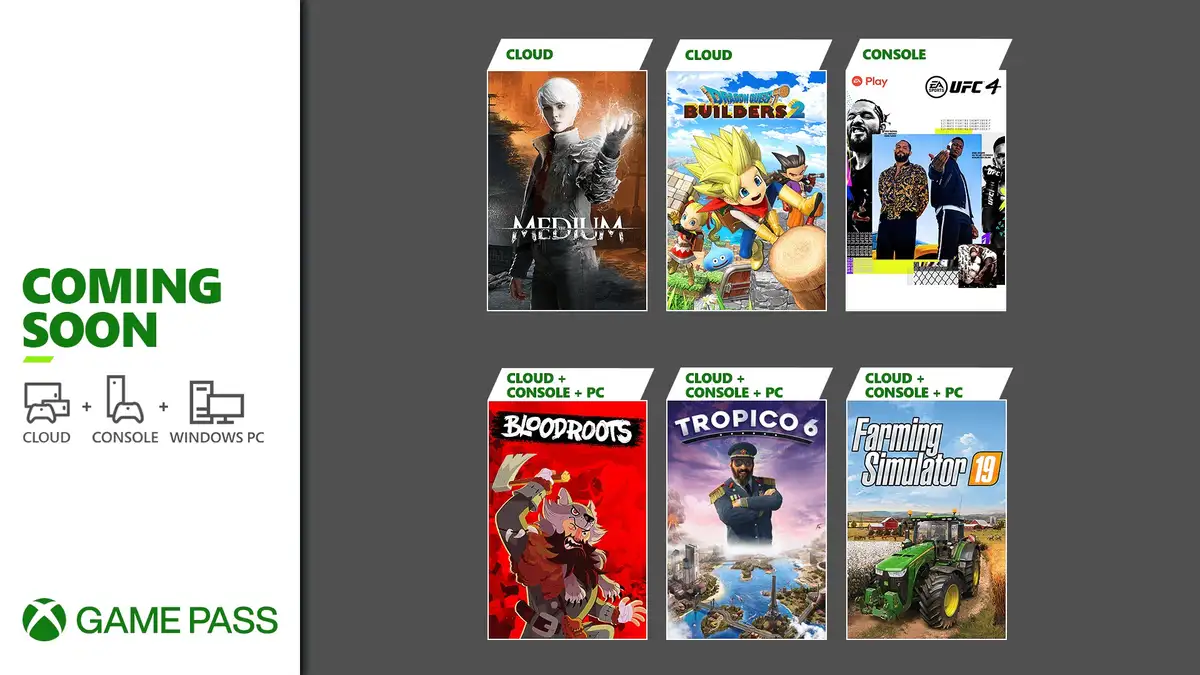 Xbox Game Pass adiciona Tropico 6, Bloodroots, Farming Simulator 19 e mais