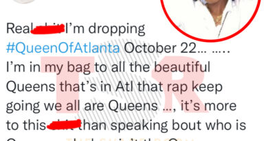 Akbar V compartilha uma série de tweets sobre o título “Rainha de Atlanta”