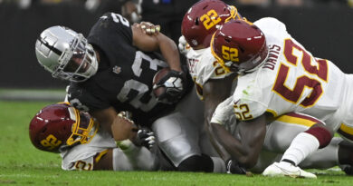 Raiders 'Kenyan Drake sobre lesão: a NFL precisa proteger os jogadores de combates' ilegais '