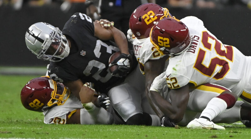 Raiders 'Kenyan Drake sobre lesão: a NFL precisa proteger os jogadores de combates' ilegais '