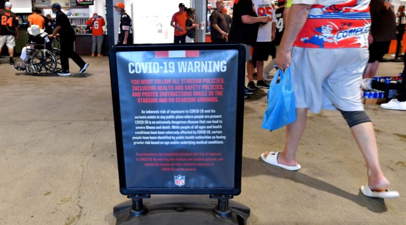 O surto de Covid da NFL está absolutamente fora de controle