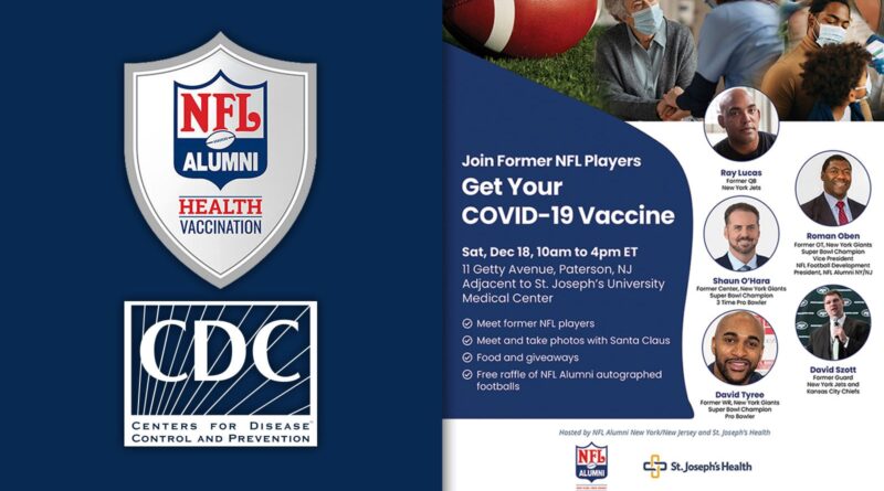 Ex-estrelas do futebol unem-se ao CDC para promover a vacinação COVID