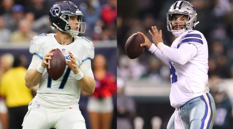 O quarterback dos Cowboys Dak Prescott e o QB dos Titans Ryan Tannehill lideram os Jogadores da Semana – NFL.com