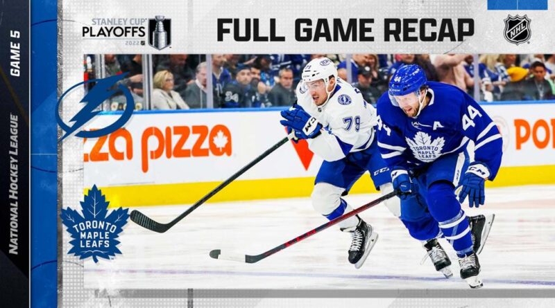 Matthews e Maple Leafs derrotam Lightning no jogo 5 e assumem a liderança da série – NHL.com