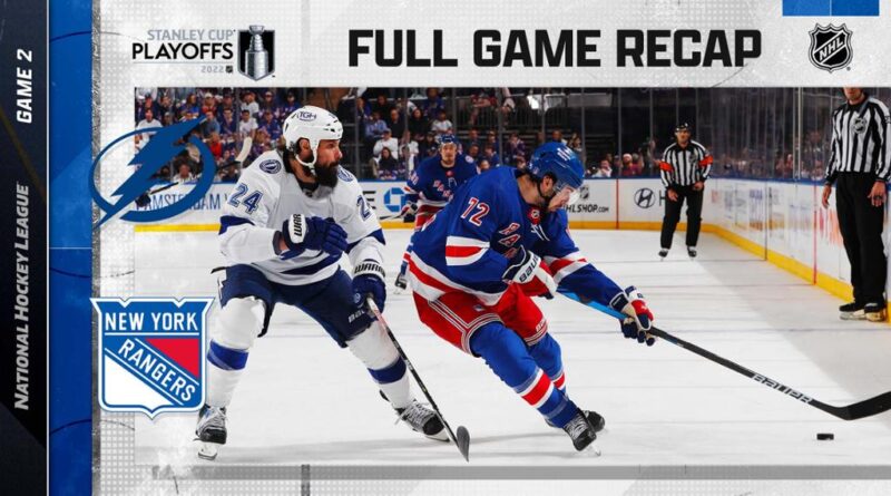 Shesterkin e Rangers vencem Lightning no jogo 2 e ampliam a liderança na final do leste – NHL.com