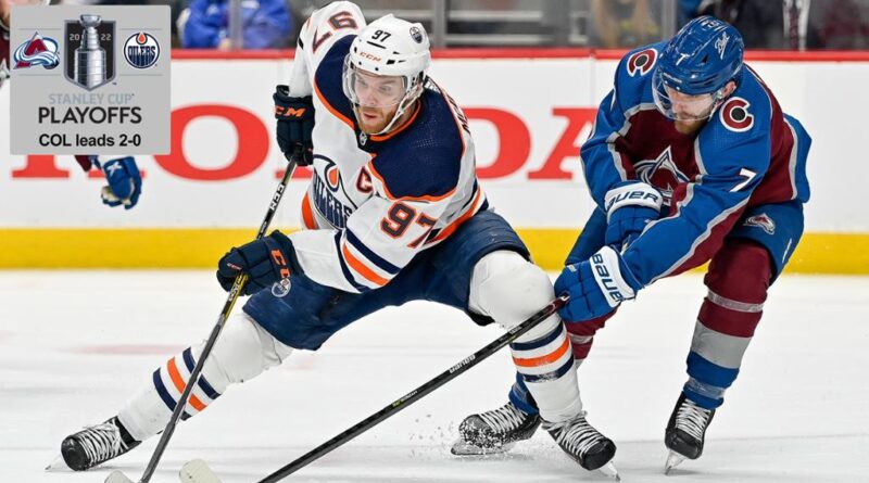 3 Chaves: Avalanche em Oilers, Jogo 3 da Final da Conferência Oeste – NHL.com