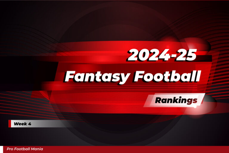 Classificações da Semana 4 do Fantasy Football 2024-25