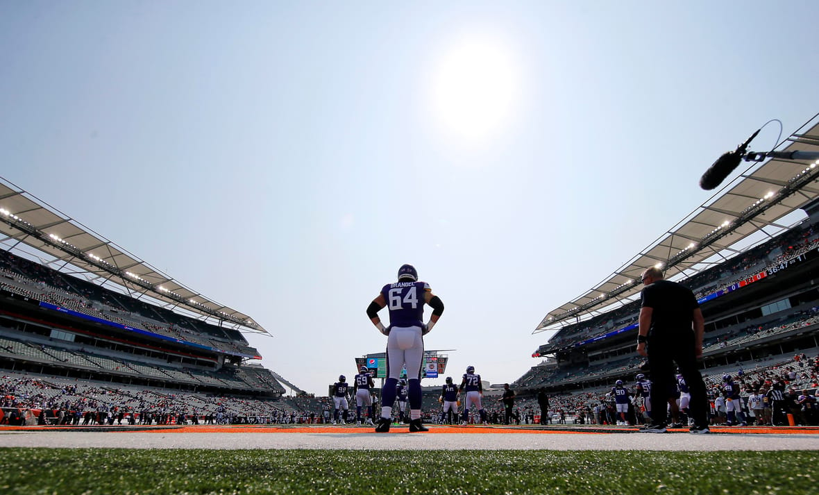 Exclusivo VT: Blake Brandel em sua jornada na NFL, quase conseguindo um passe TD e o que esperar do nº 64