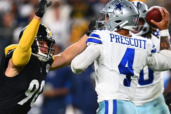 Dallas Cowboys venceu a recapitulação do Pittsburgh Steelers: touchdown dramático no último segundo e vitória no final da noite