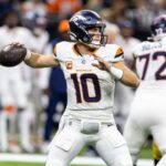 Fãs da NFL Troll Bo Nix enquanto Broncos QB perde lance aberto contra Saints na TNF – ‘Esse cara vai ser outro busto’