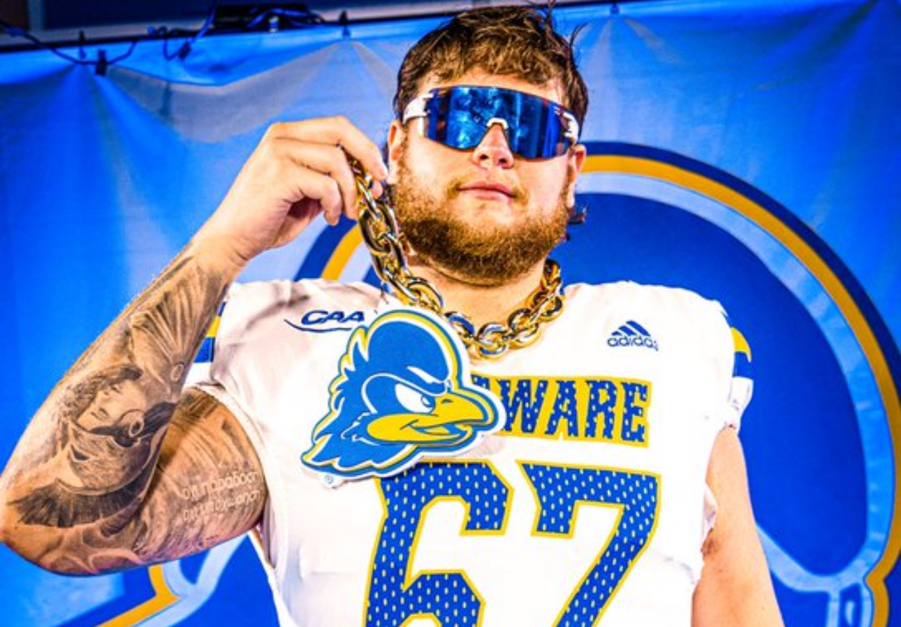 Entrevista do Draft Prospect da NFL para 2025: Blaise Sparks, OL, Universidade de Delaware