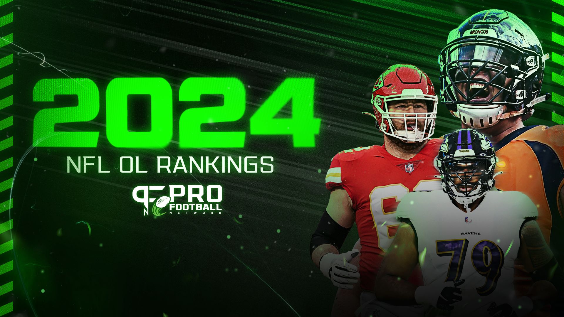 NFL Offensive Line Rankings 2024: Insights sobre todos os 32 OLs que entram na semana 18