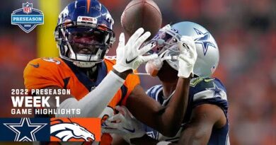 Dallas Cowboys x Denver Broncos – Destaques |  Semana 1 da pré-temporada de 2022 – NFL