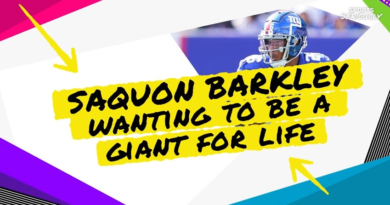 Saquon Barkley quer ser um gigante de Nova York por toda a vida