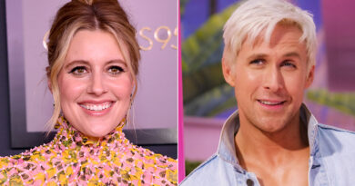 A diretora de 'Barbie', Greta Gerwig, provoca os trajes de Ken de Ryan Gosling: 'Há muito' que os fãs ainda não viram