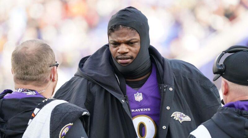 Lesão de Lamar Jackson: Ravens QB é 'semana a semana' após uma lesão no joelho