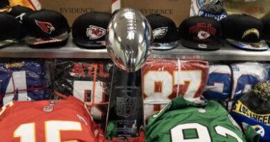 Polícia alerta público sobre produtos falsificados antes do Super Bowl
