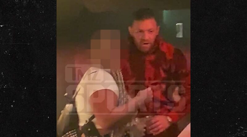 Novo vídeo mostra Conor McGregor e acusador juntos na mesa do clube após suposto estupro