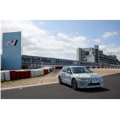 O IONIQ 5 N da Hyundai Motor entra na fase final dos testes de capacidade de corrida no circuito de corrida de Närburgring