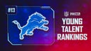 NFL young talent rankings: No. 13 Lions facing high expectations that will only grow