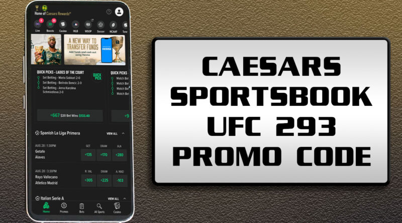 Caesars Sportsbook UFC 293 Promo Code NEWSWKGET: Bet $50, Get $250 Bonus