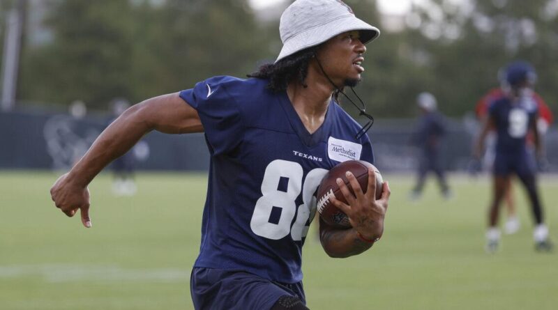 Texans Wide Receiver Set to Make NFL Debut After Missing Rookie Year With Leukemia