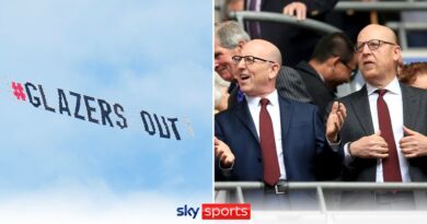 ‘Glazers Out’ – Man Utd fans fly banner over NFL match