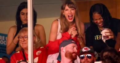 Taylor Swift is a Travis Kelce fan and suddenly, so is everyone else as NFL player’s jersey sales skyrocket