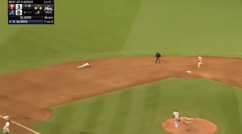 Trea Turner Saved the Phillies With the Most Beautiful Defensive Play of the MLB Playoffs