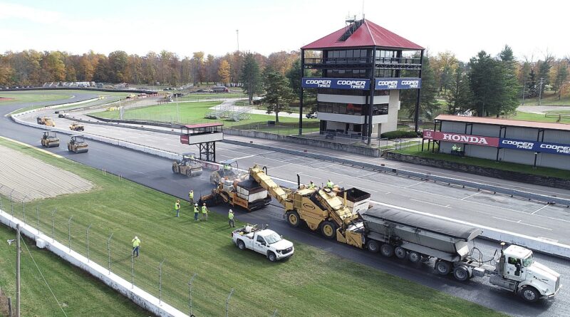 Repave project completed at Mid-Ohio Sports Car Course