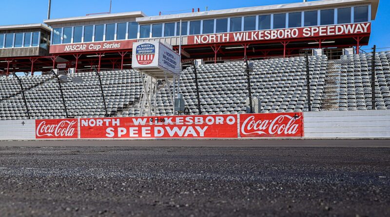 Repave under way of iconic North Wilkesboro Speedway