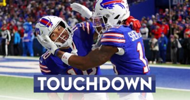Josh Allen and Khalil Shakir combine for NFL’s longest pass play of 2023! | Video | Watch TV Show | Sky Sports