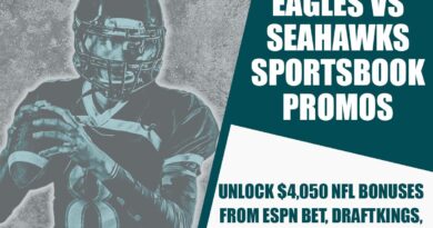 Eagles-Seahawks Betting Promos: $4,050 MNF Bonuses From ESPN BET, More