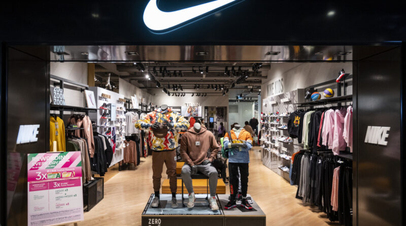 Nike slumps after cutting full-year sales forecast on sportswear weakness