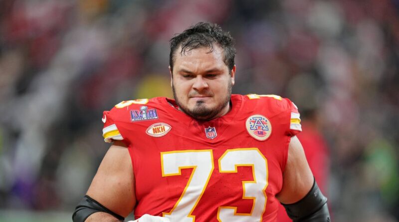 Chiefs OG Nick Allegretti finished Super Bowl with torn UCL in elbow