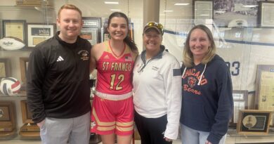 Beecher graduate Kaylie Sippel, who wants to be a doctor, adds a third sport at St. Francis. ‘I can’t say no.’