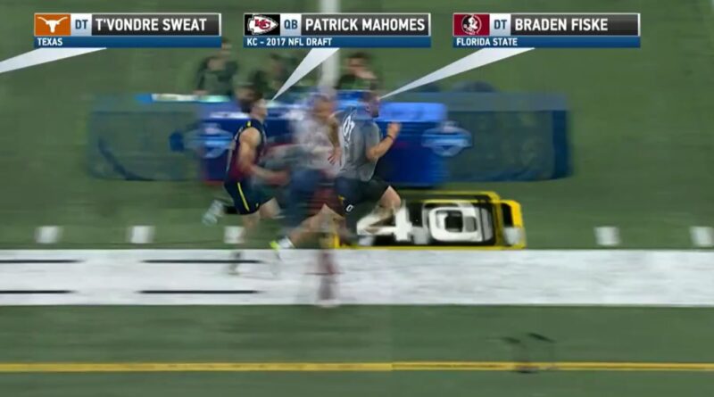 NFL ignores Patrick Mahomes plea as 40-yard dash brutally compared to defensive lineman at combine