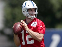 Roundup: Andrew Luck vai perder as próximas 3 práticas de Colts