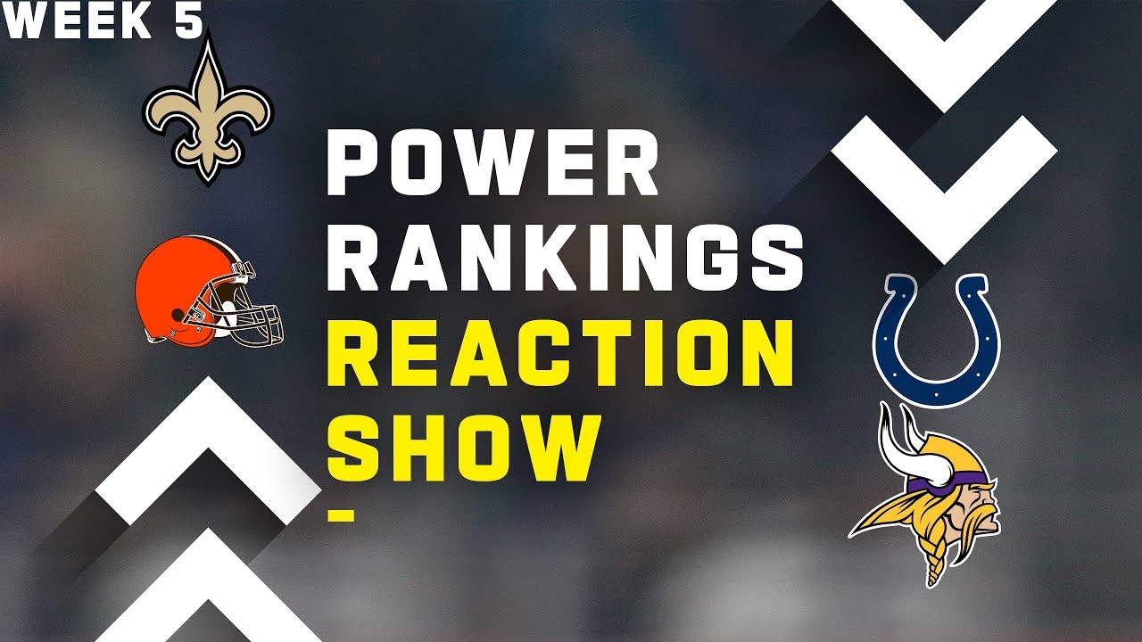 Semana 5 NFL Power Rankings Reaction Show – NFL