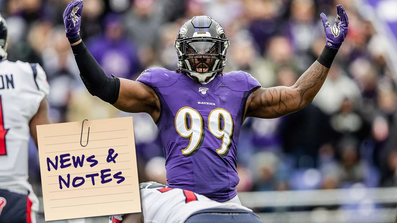 News & Notes: Vários fatores colocando a mordida na pressa do passe de Ravens – BaltimoreRavens.com