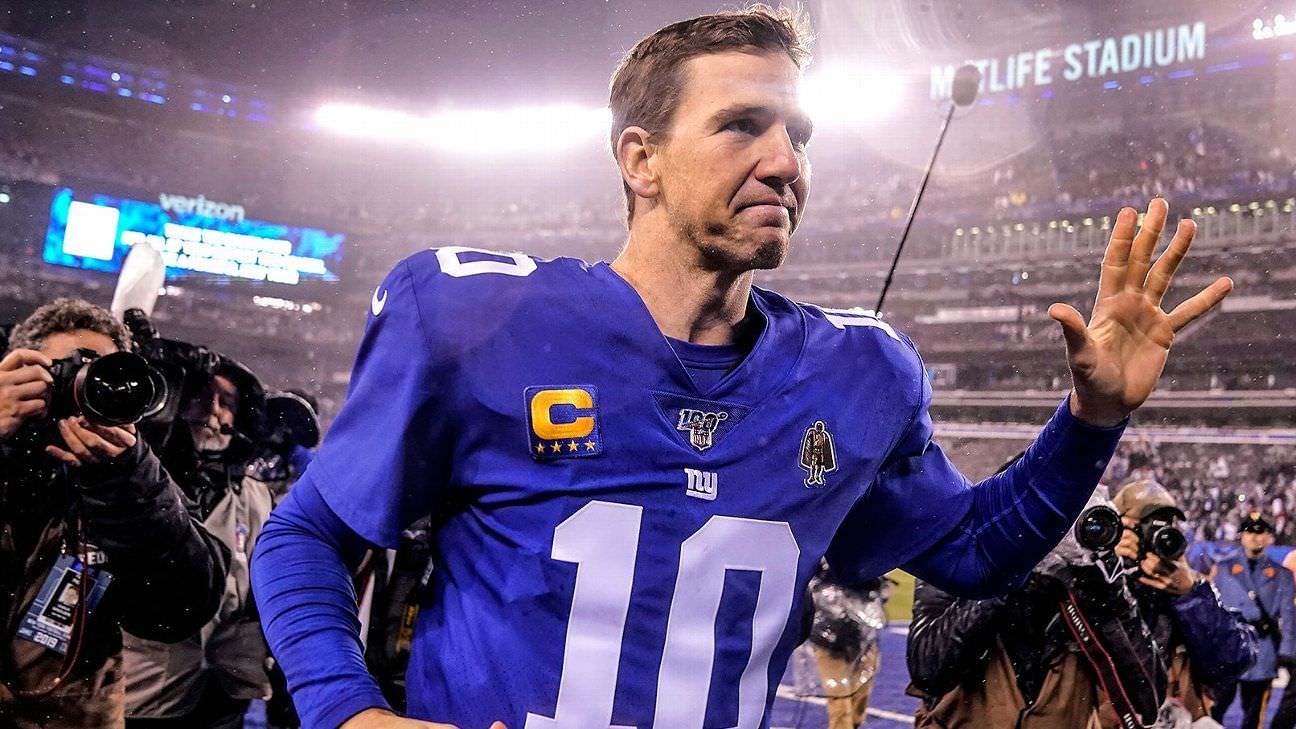 Eli Manning se aposenta após 16 temporadas na NFL